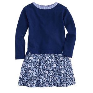 NWT Vineyard Vines Girls Coastal Flora Sweatshirt Dress